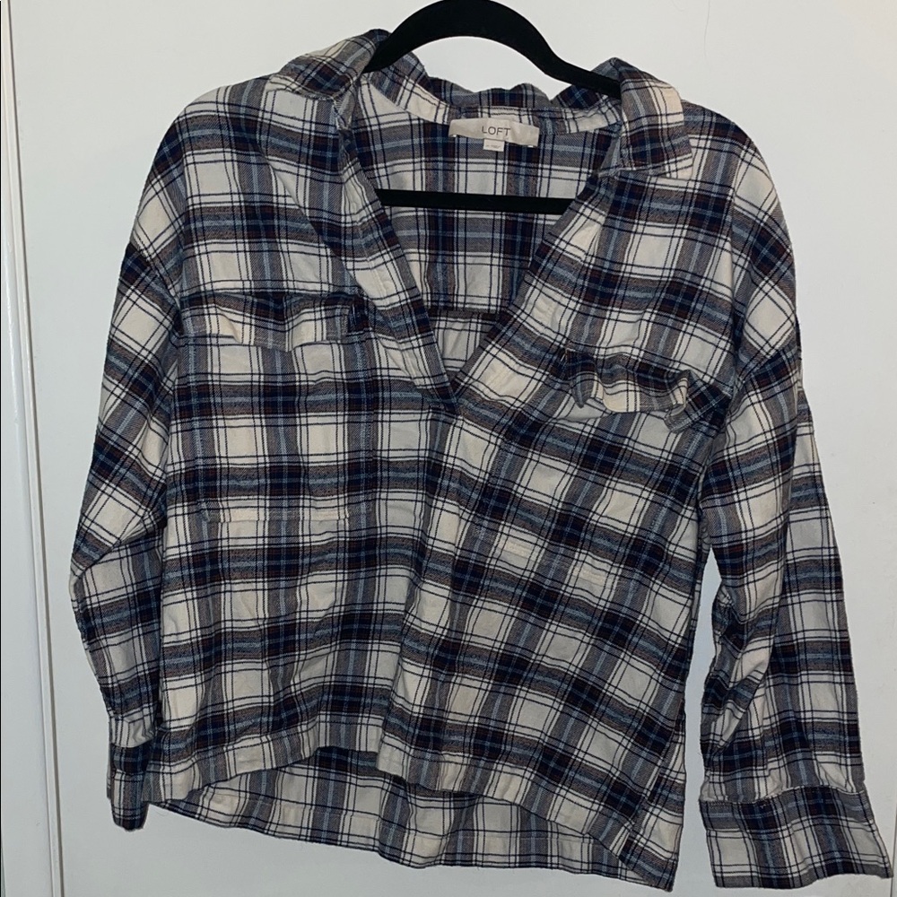 LOFT Plaid Shirt
